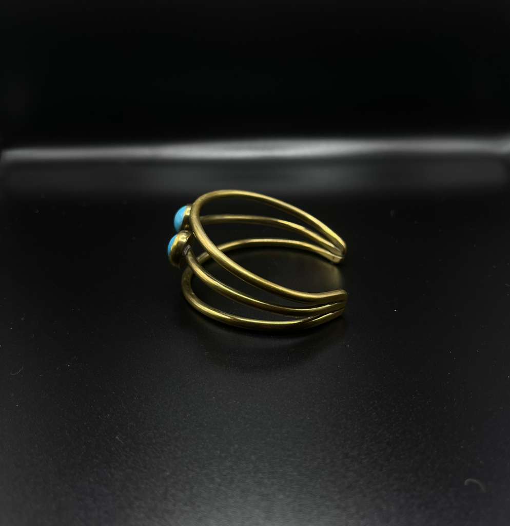 Turquoise Stone Cuff