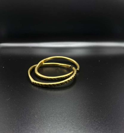 Cross-hatched Layering Cuff