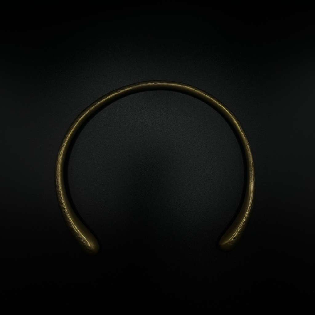 Open Brass Choker